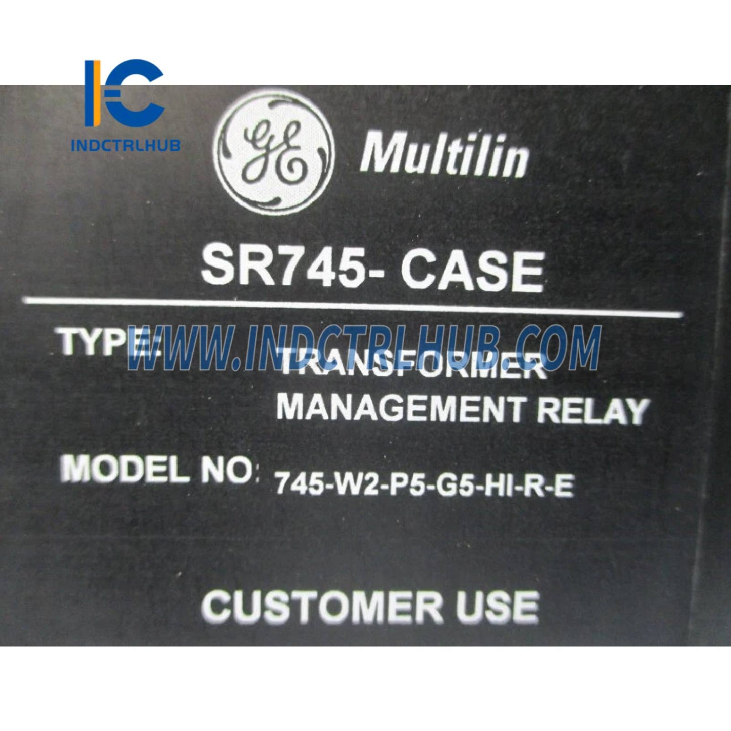 GE 745-W2-P5-G5-HI-R-E Transformer Protection Relay
