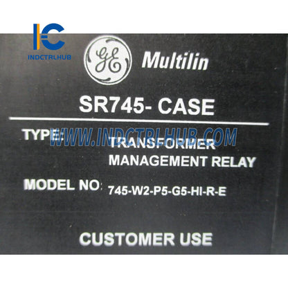 GE 745-W2-P5-G5-HI-R-E Transformer Protection Relay