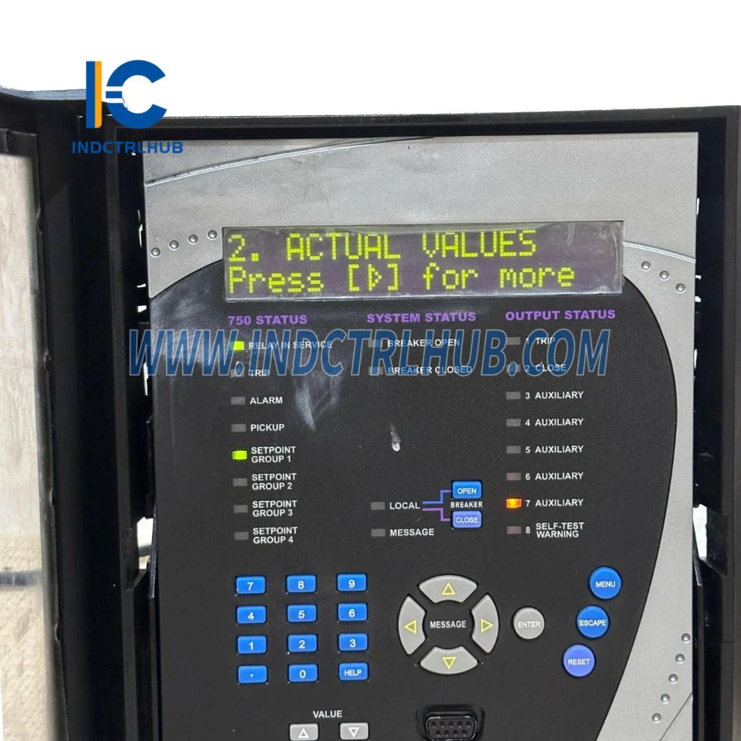 GE 750-P1-G1-S1-HI-A20-R-E relej za upravljanje hranilicom