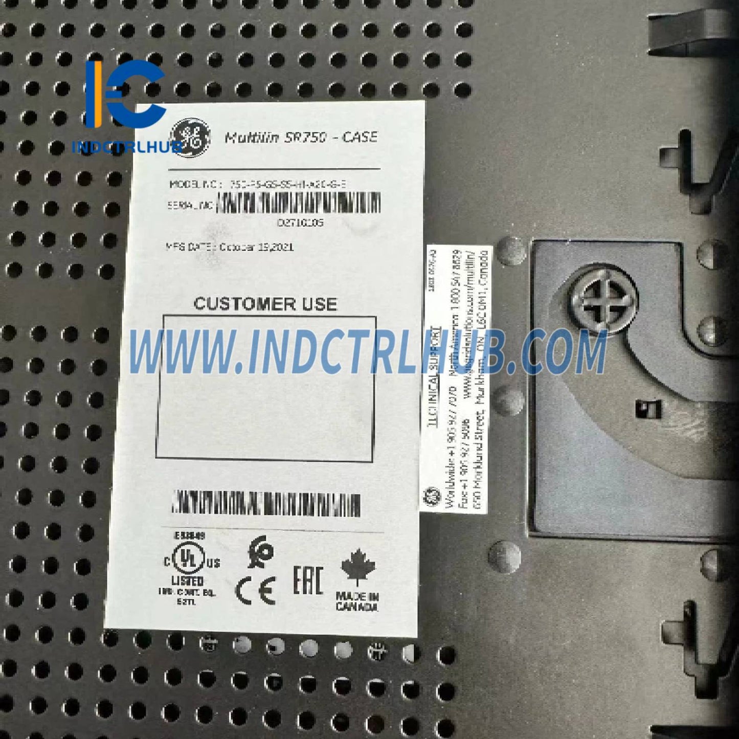 GE 750-P5-G5-S5-HI-A20-G-E Feeder Management Relay