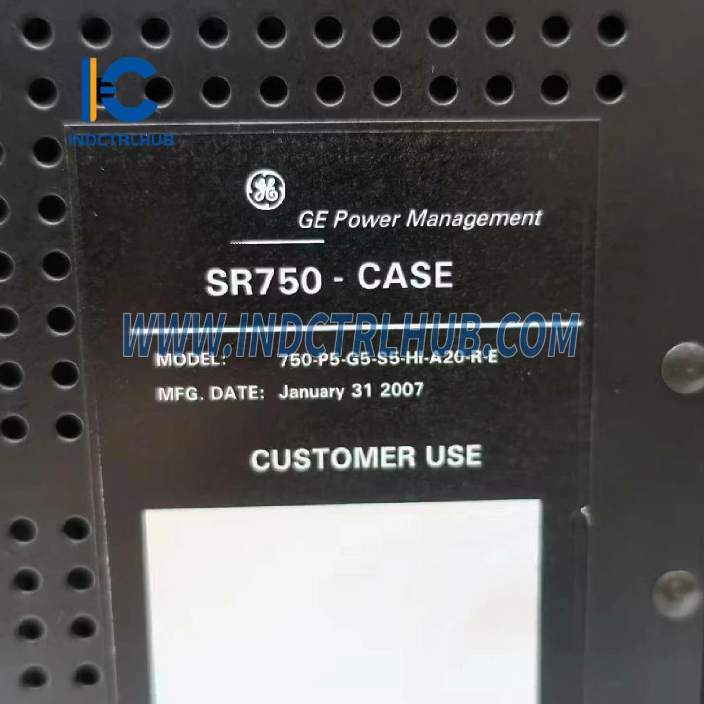 GE 750-P5-G5-S5-HI-A20-R-E Voedingsbestuursrelê