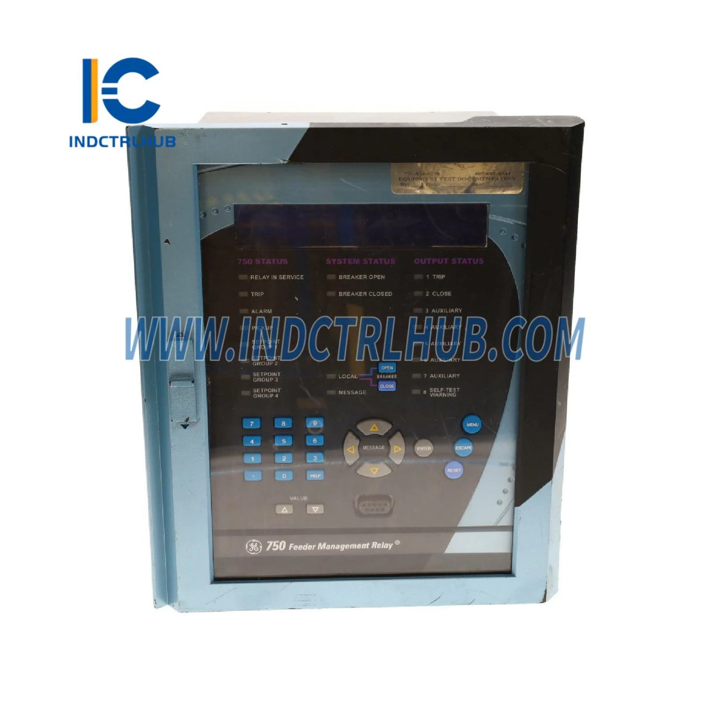 GE 750-P5-G5-S5-HI-A20-R-T Oziqlantirish Boshqaruvi Rele (SR750 Seriyasi)