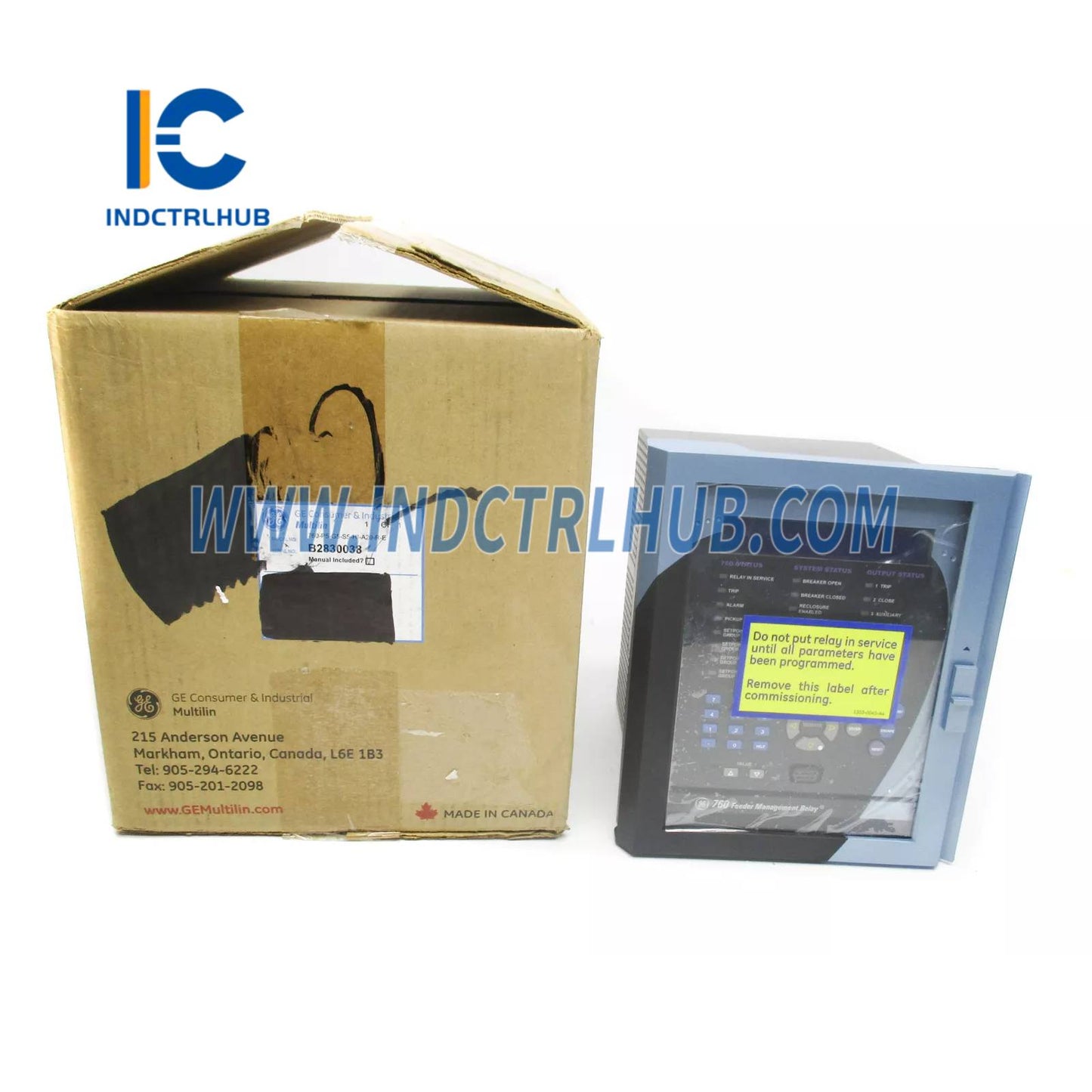 GE 760-P5-G5-S5-HI-A20-R Feeder Management Relay