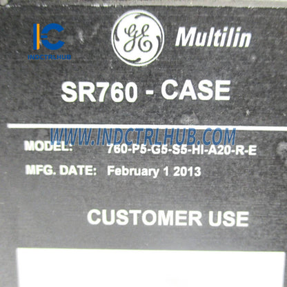 GE 760-P5-G5-S5-HI-A20-R Feeder Management Relay