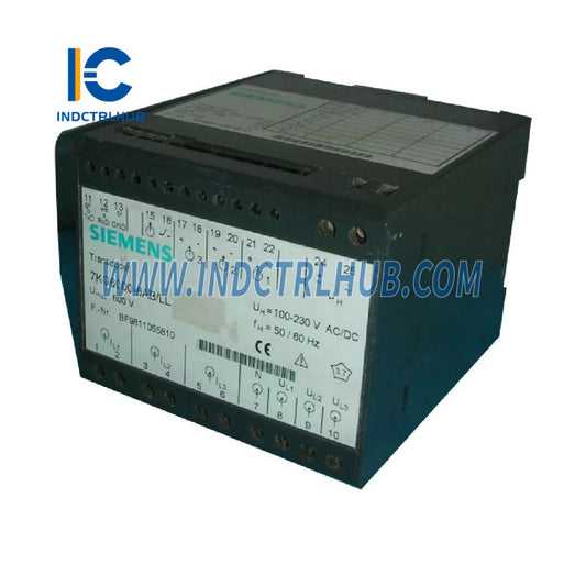 Authentic Nameplate and Serial Number for SIEMENS 7KG6000 8AB Factory Original Label