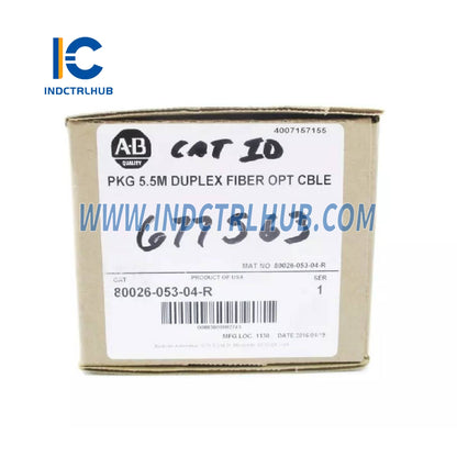 ALLEN BRADLEY 80026-053-04-R Duplex Fibre Optic Cable 5M