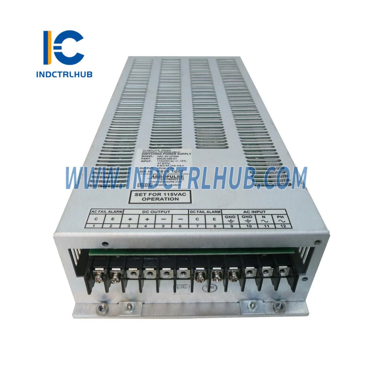 ALLEN BRADLEY 80026-088-01-R Spínaný zdroj napájania