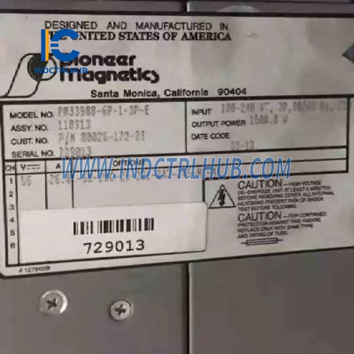 ALLEN BRADLEY 80026-172-23-R Alimentation à découpage