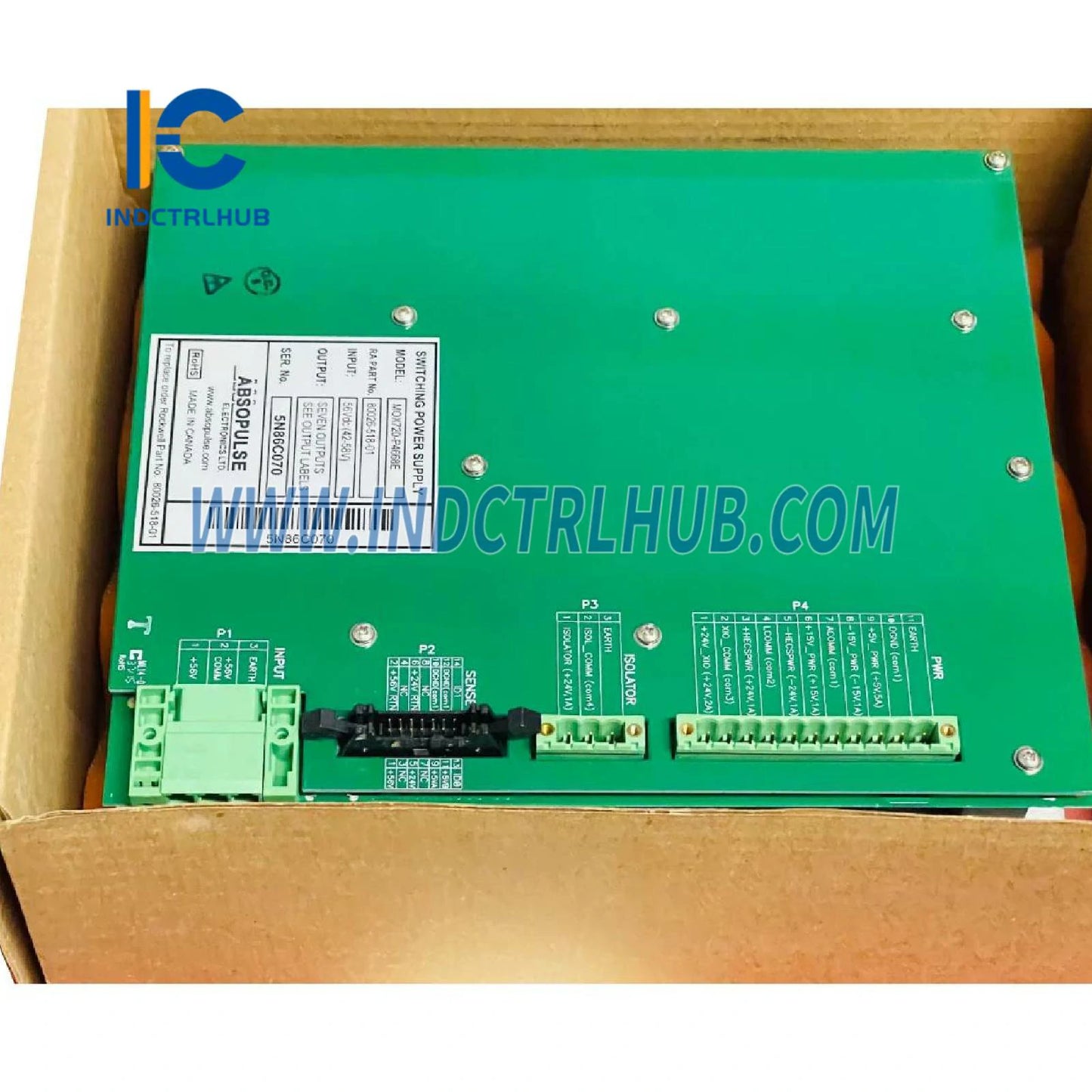 ALLEN BRADLEY 80026-518-01-R DC pārslēgšanas barošanas avots