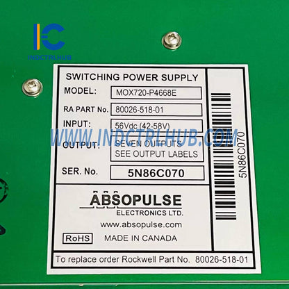 ALLEN BRADLEY 80026-518-01-R Alimentation à découpage DC