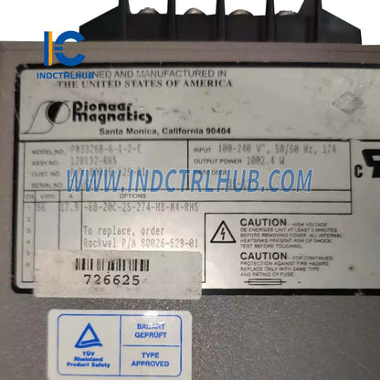 ALLEN BRADLEY 80026-529-01 Jednofázový napájací zdroj