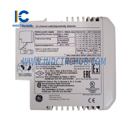 GE 8125-DI-DC PAC8000 32-Kanal Raqamli Kirish Moduli