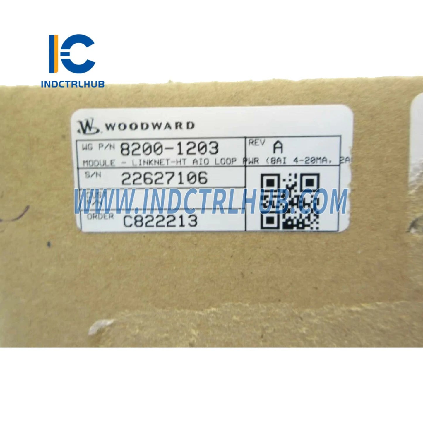 Woodward 8200-1203 505D Régulateur numérique de contrôle de turbine