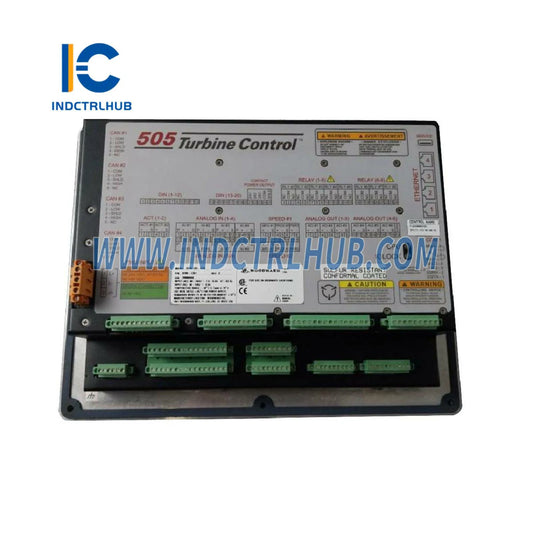 Woodward 8200-1301 REV.T 505D Digitale Goewerneur Turbiene Beheer