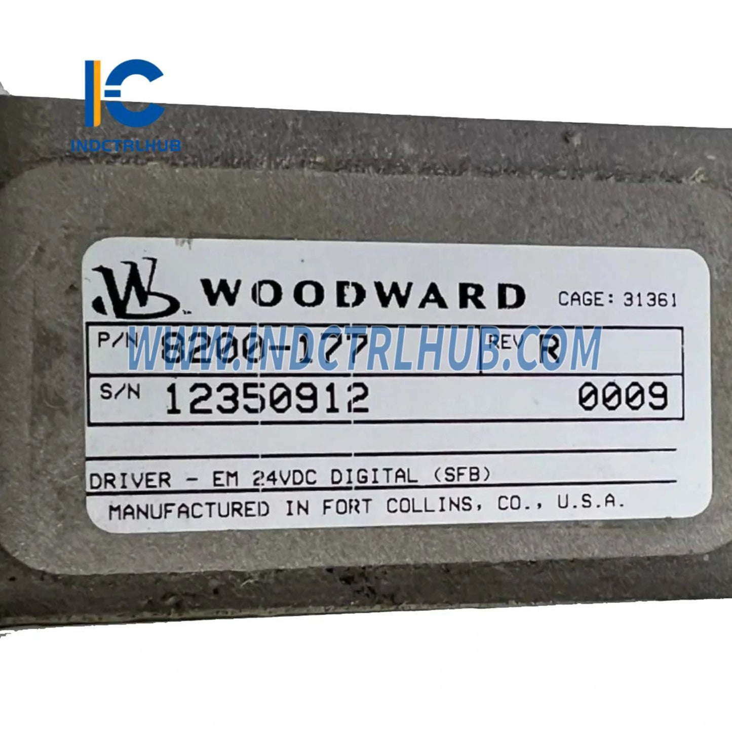 Woodward 8200-177 EM ו-LQ דרייבר דיגיטלי