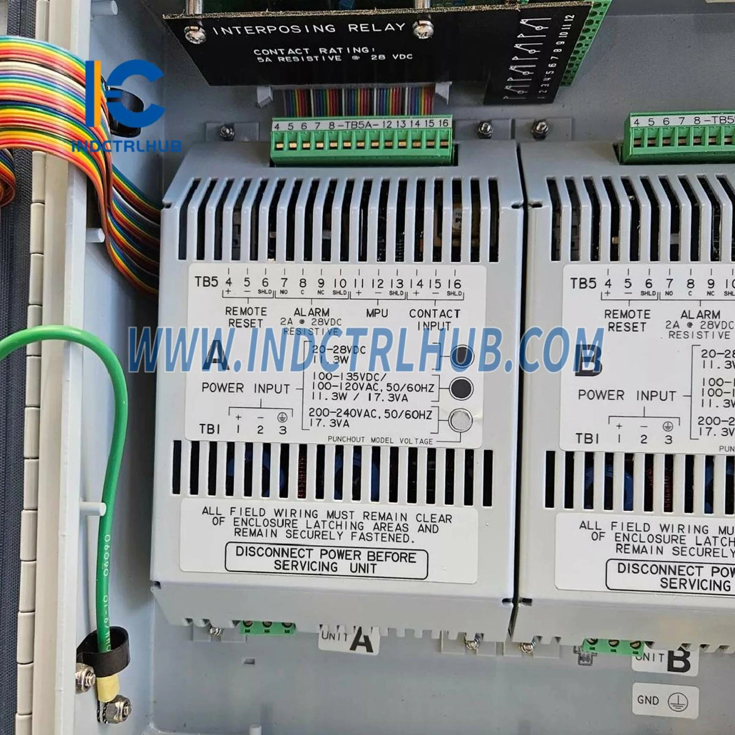 Woodward 8200-205 ProTech 203 Überschreitung der Höchstgeschwindigkeit