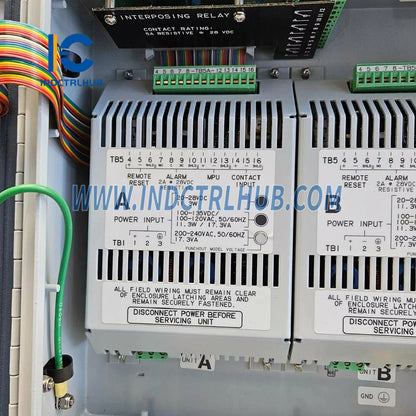 Woodward 8200-205 ProTech 203 Überschreitung der Höchstgeschwindigkeit