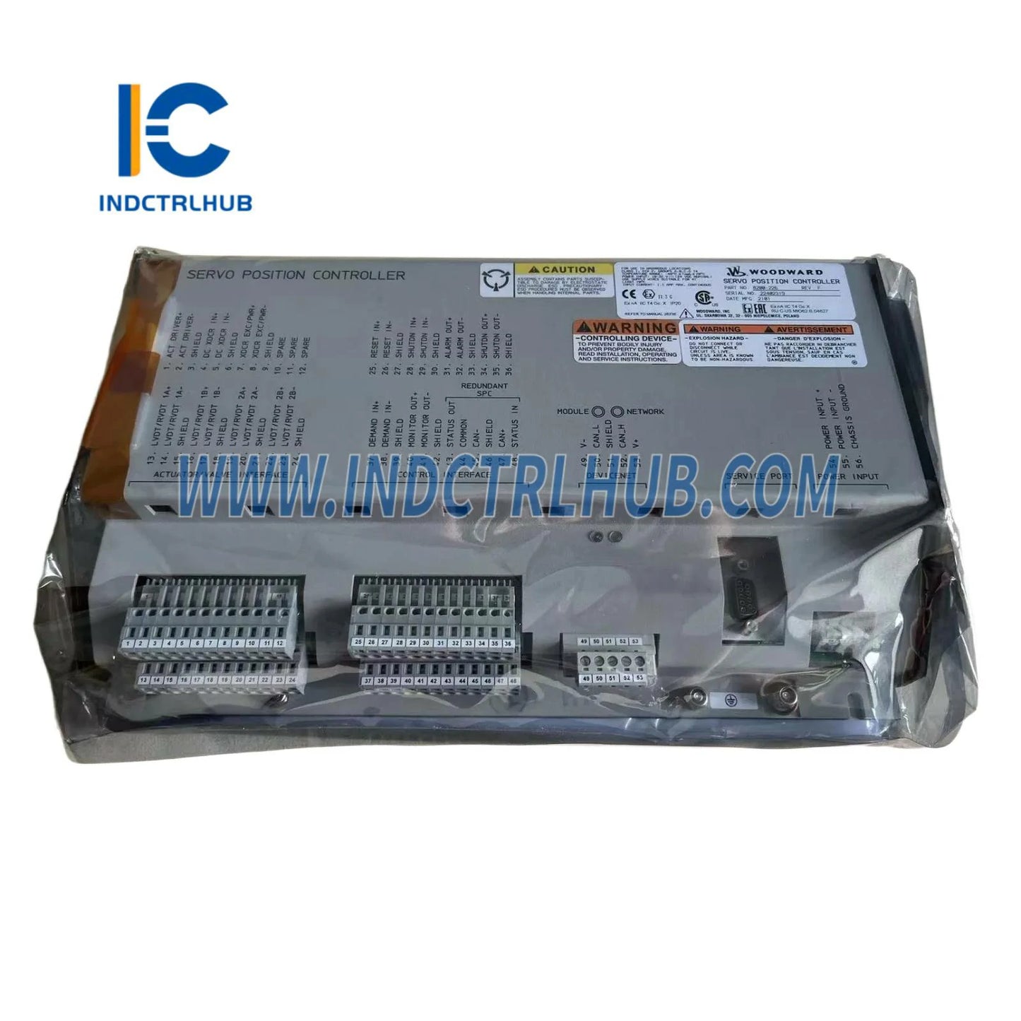 Woodward 8200-226 בקר מיקום סרוו