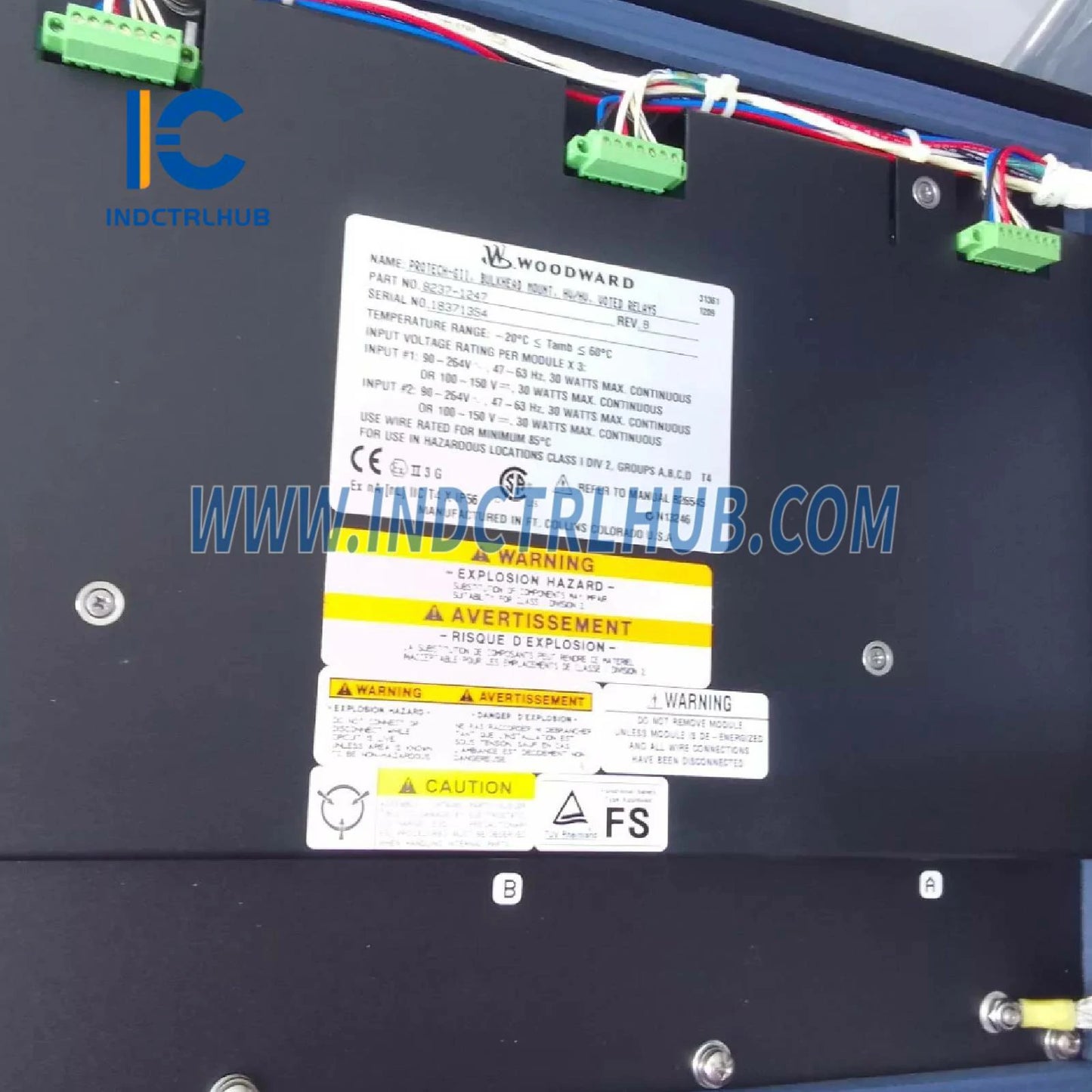 Woodward 8237-1247 ProAct цифрова скорост