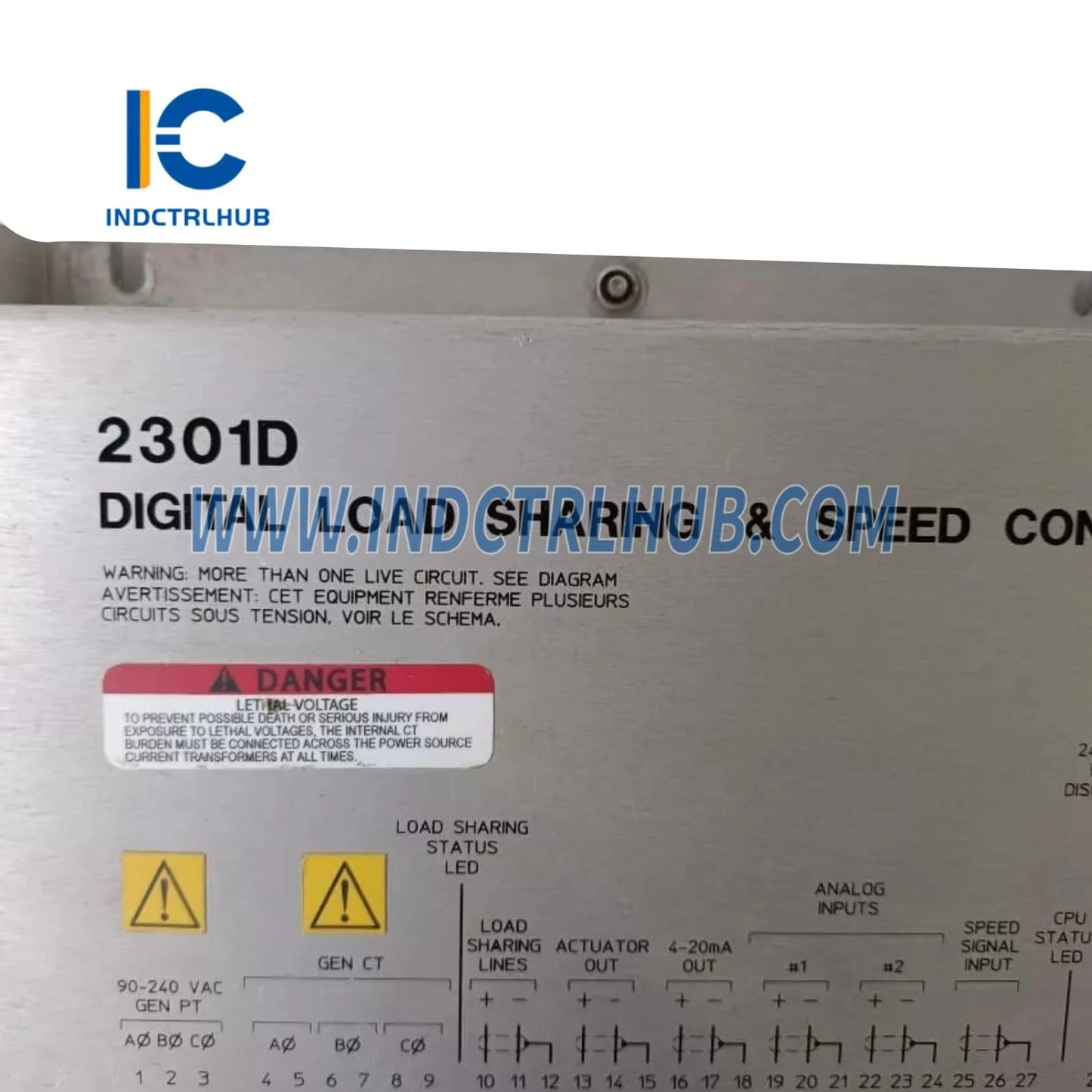 Woodward 8273-140 2301D Digitale Lasdeling & Spoedbeheer