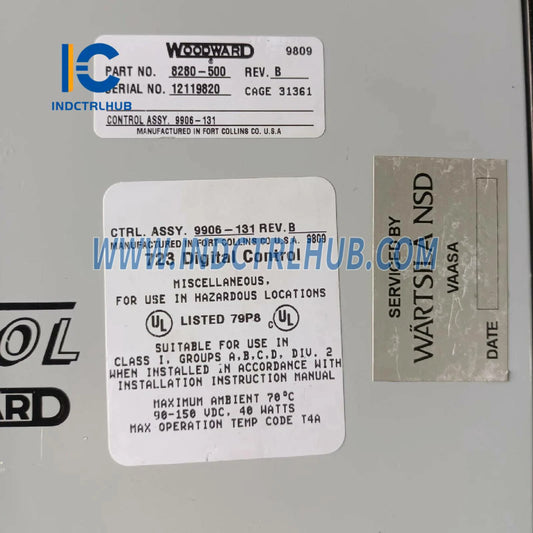 Woodward 8280-500 723PLUS Digital Speed Control