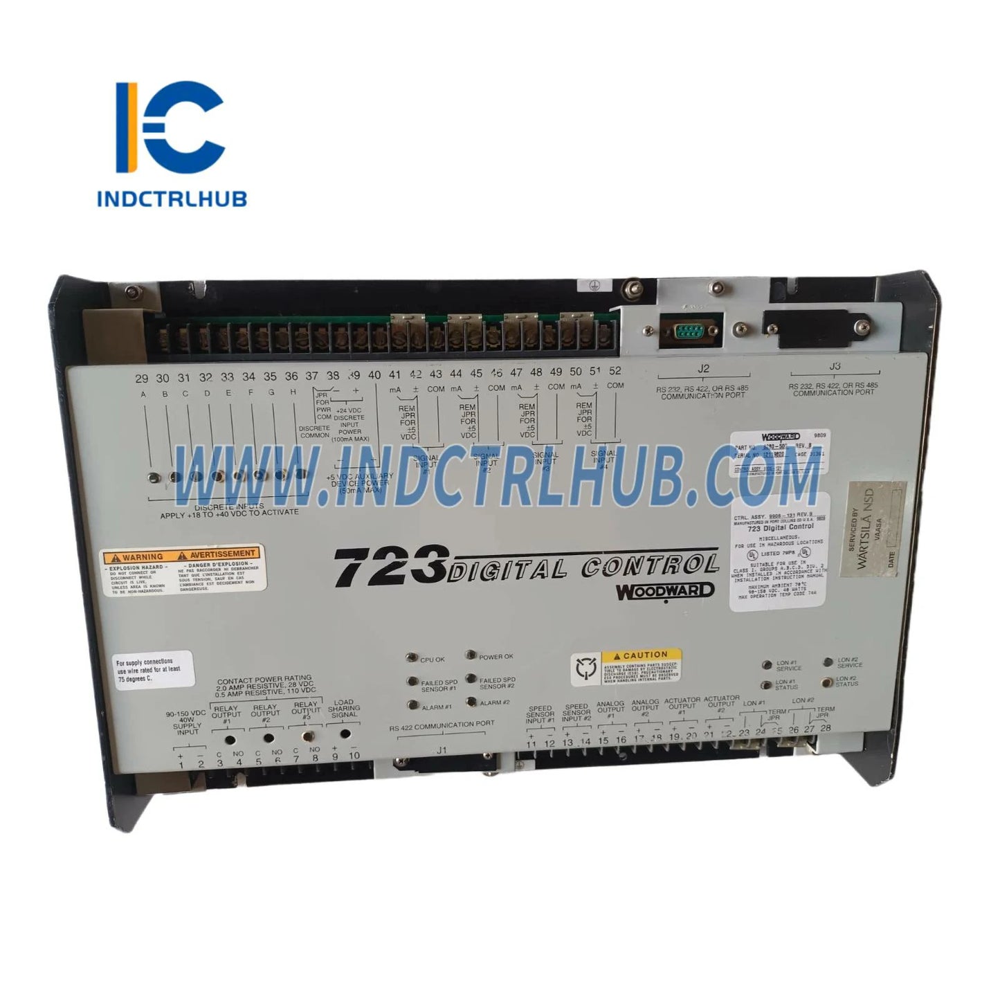 Woodward 8280-500 723PLUS Digitálny regulátor rýchlosti