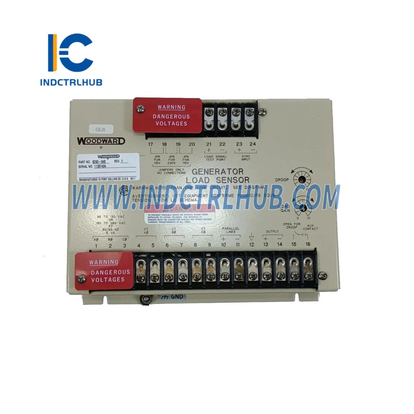 Woodward 8290-048 Elektrisch betriebener Regler (EPG)