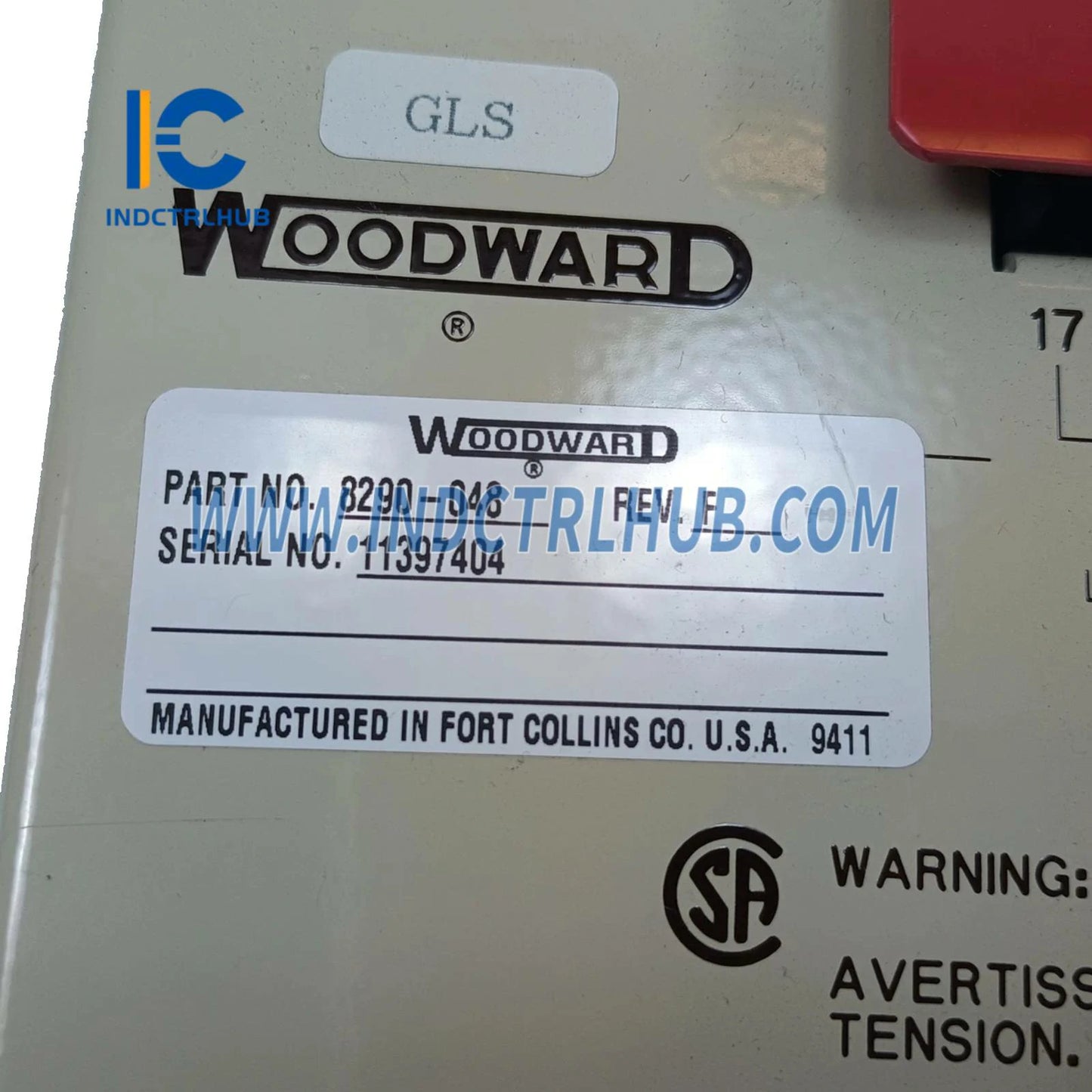 Woodward 8290-048 Elektrisch betriebener Regler (EPG)