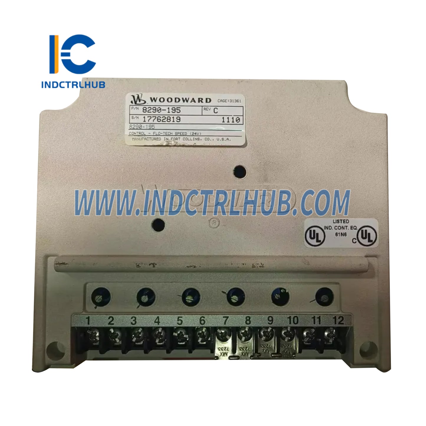 نظام التحكم في السرعة Woodward 8290-195 EPG
