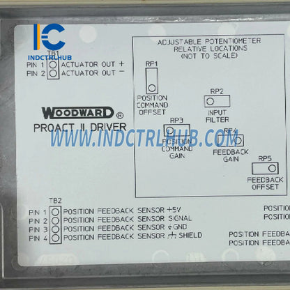 Woodward 8400-016 Electrically Powered Governor (EPG)
