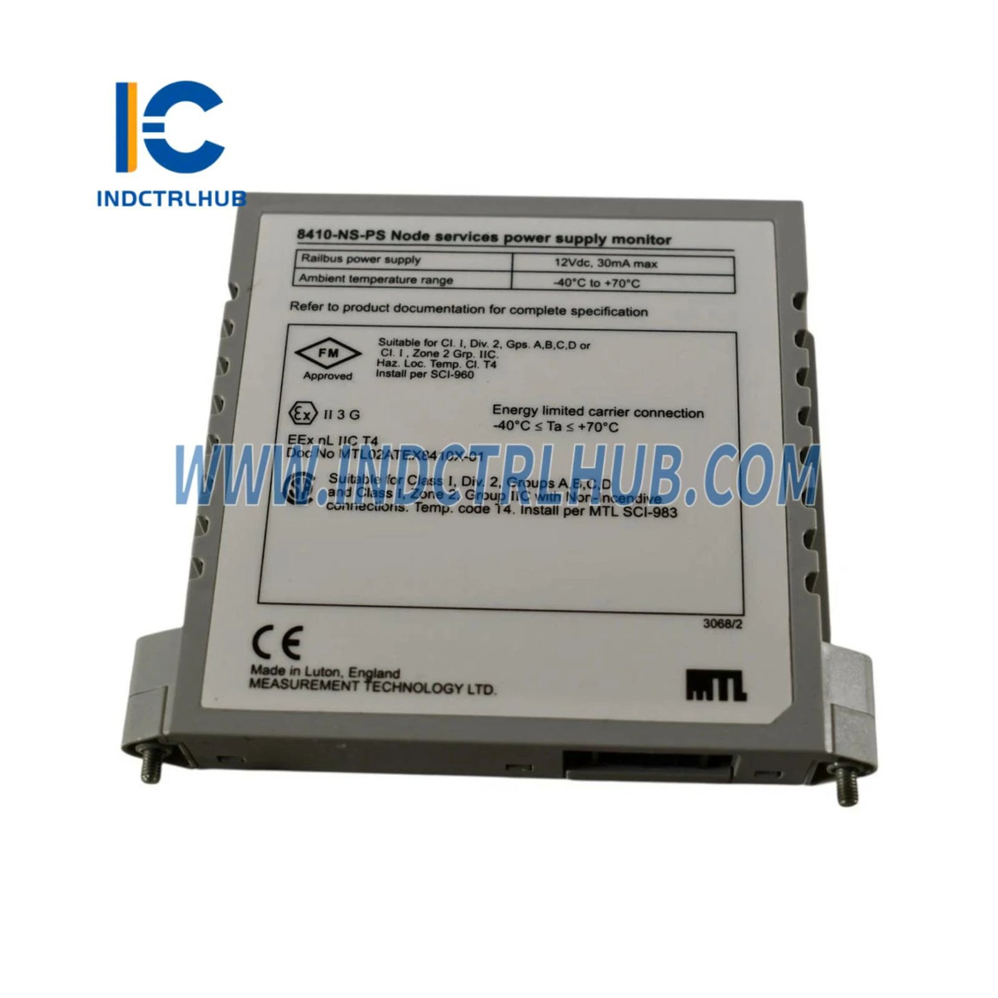 Technical Datasheet and Specifications for 8410-NS-PS General Electric Module