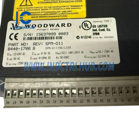 Woodward 8440-1706 SPM-A Synchronizer