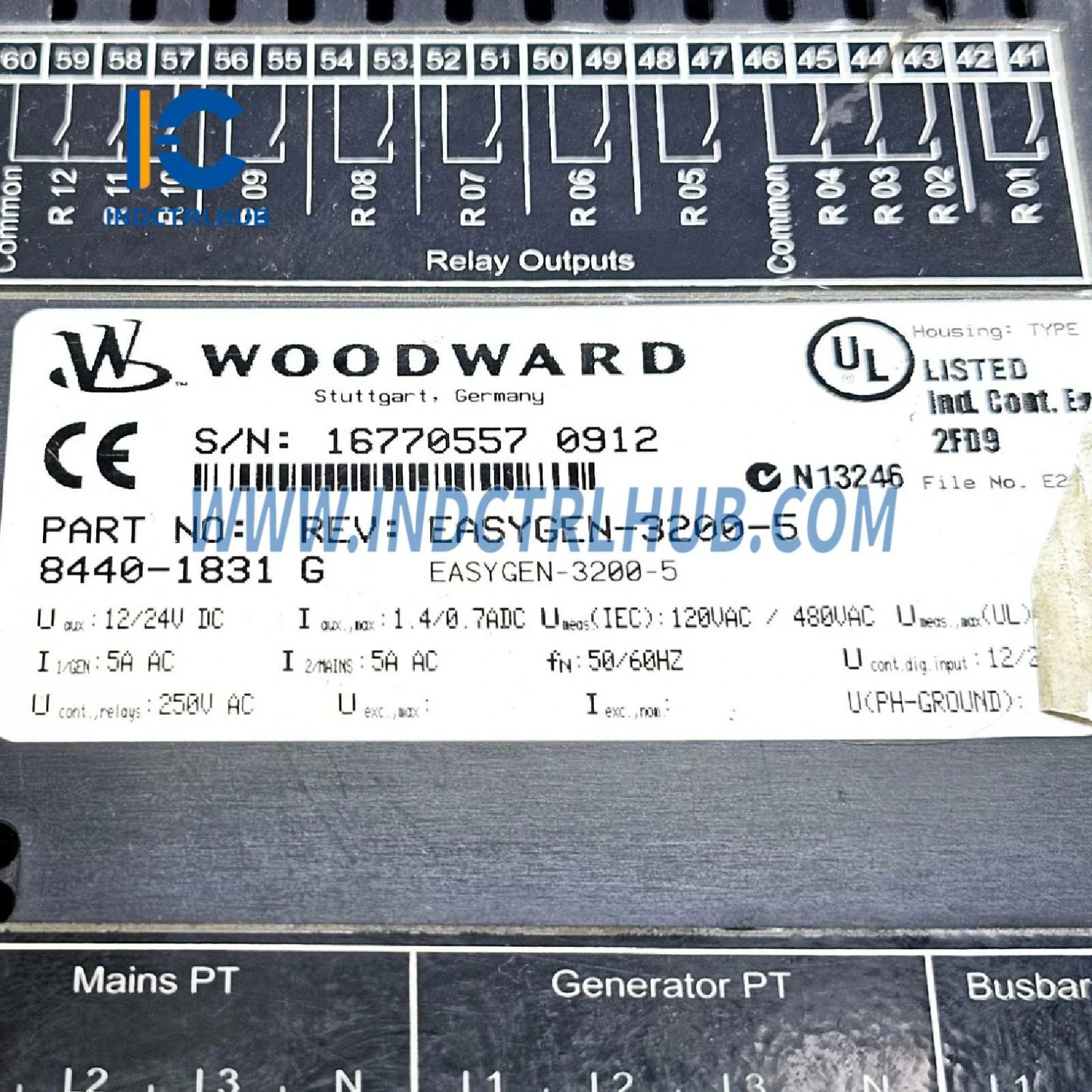 Control de Interruptor Automático Woodward 8440-1831 LS-5