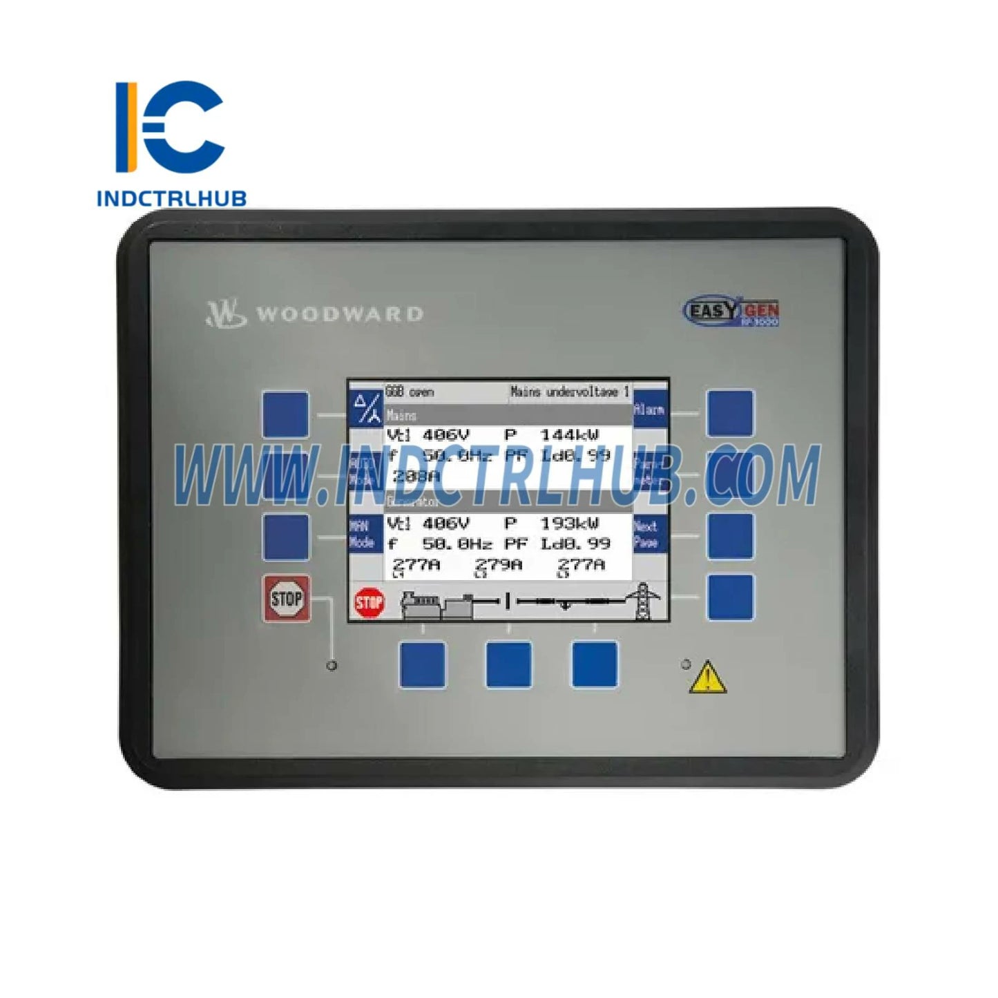 Woodward 8440-1923D easYgen-3200-5 Genset Controller