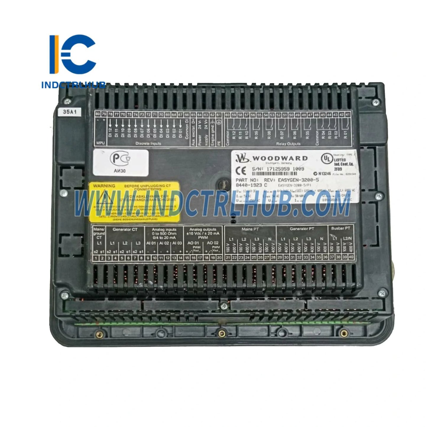 Woodward 8440-1923 EASYGEN-3200-5 Genset Controller