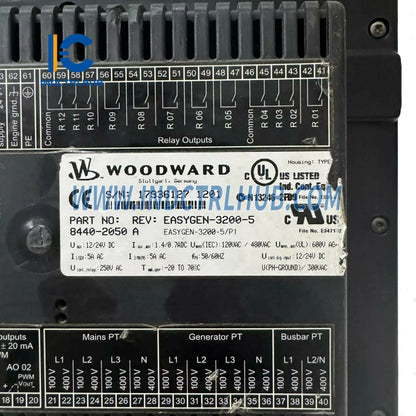 Woodward 8440-2050A easYgen-3200-5 Genset Boshqaruvchisi
