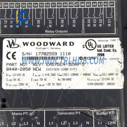 Woodward 8440-2050 EASYGEN-3200-5 Controlador EasyGen-3200-5 para grupo electrógeno