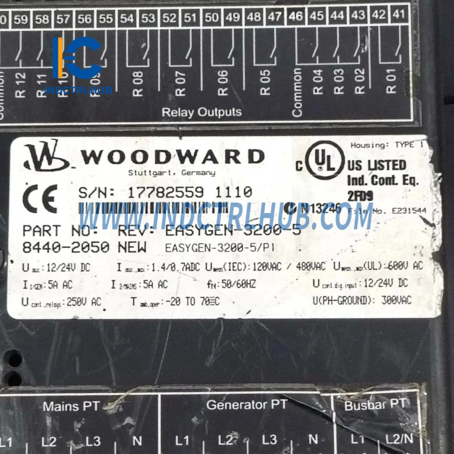 Woodward 8440-2050 EASYGEN-3200-5 EasyGen-3200-5 Genset Controller