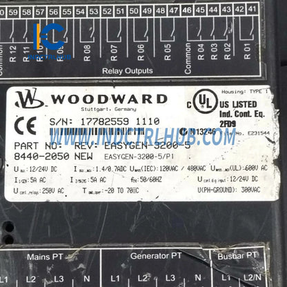 Woodward 8440-2050 EASYGEN-3200-5 EasyGen-3200-5 Genset Controller