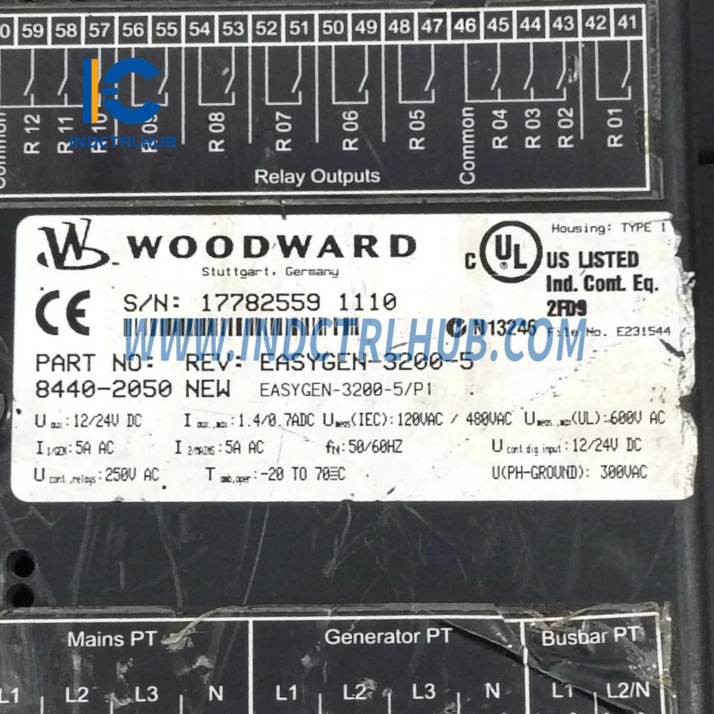 Woodward 8440-2050 EASYGEN-3200-5 EasyGen-3200-5 Genset Controller