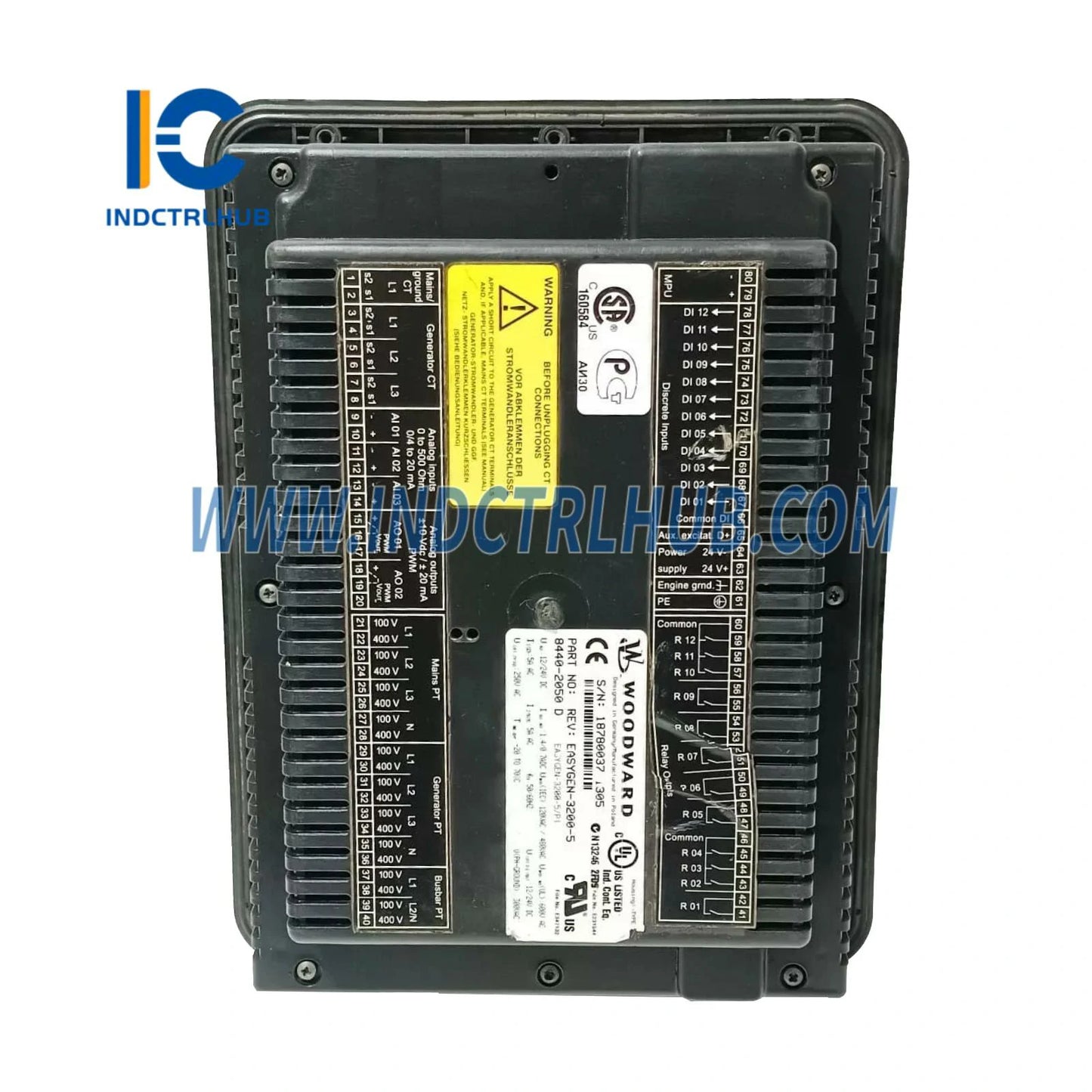 Woodward 8440-2050 easYgen-3200-5/P1 Genset Controller