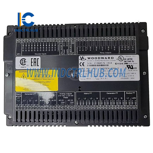 Woodward 8440-2064 easYgen-3200XT-P1 Controlador de Grupo Electrógeno