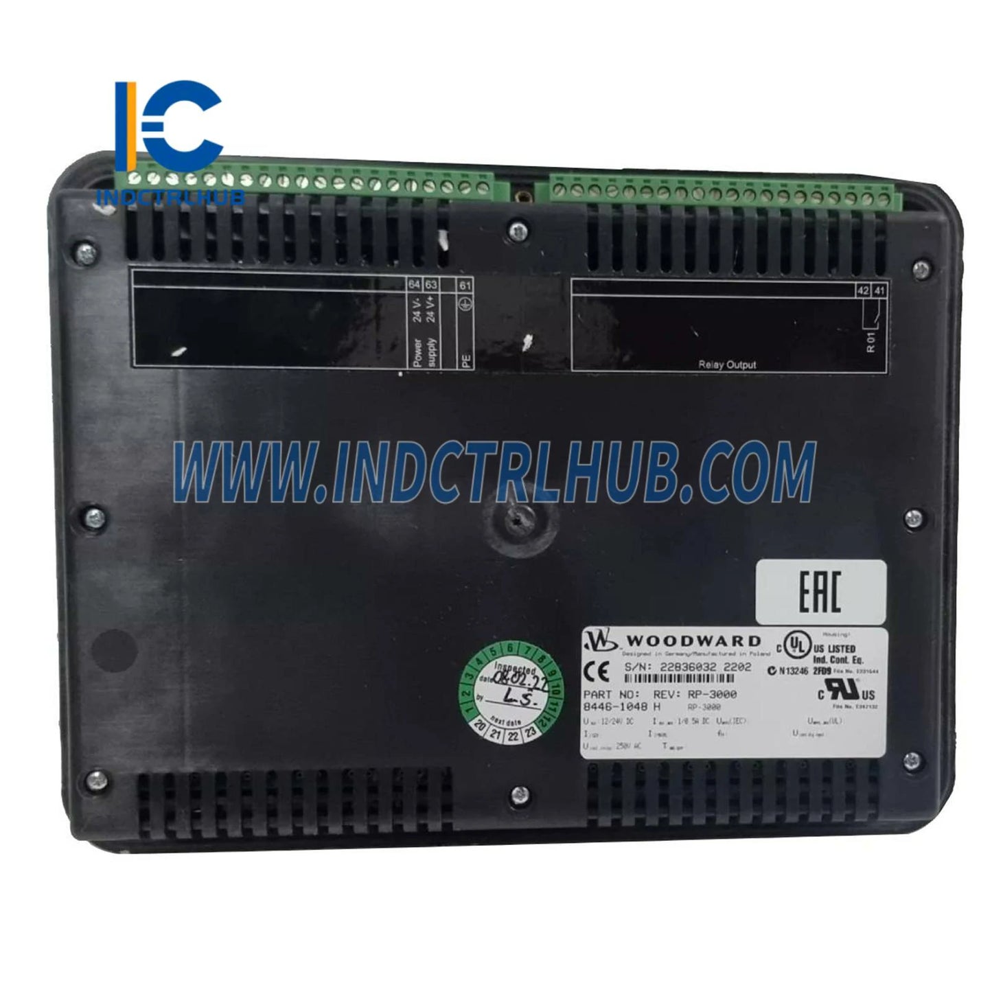 Unidad de Sincronización Woodward 8446-1048 SPM-D2-10