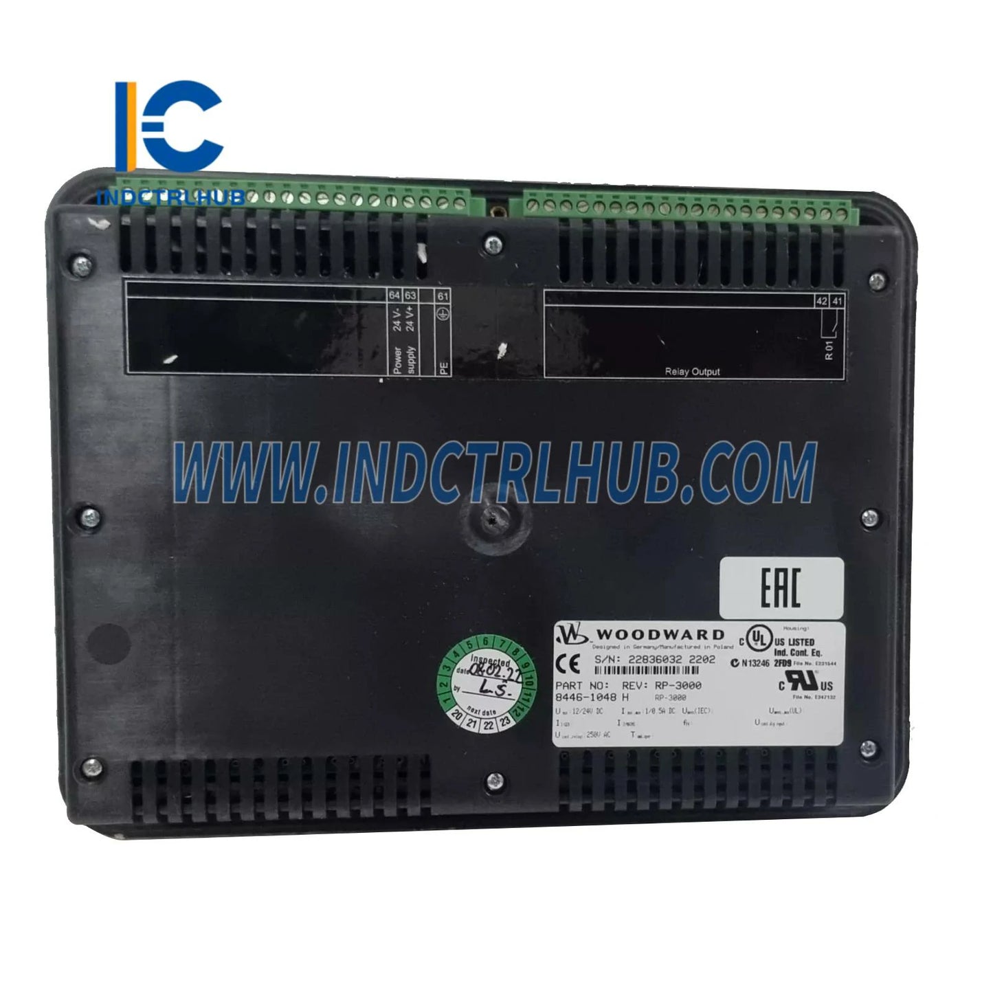 Unidad de Sincronización Woodward 8446-1048 SPM-D2-10