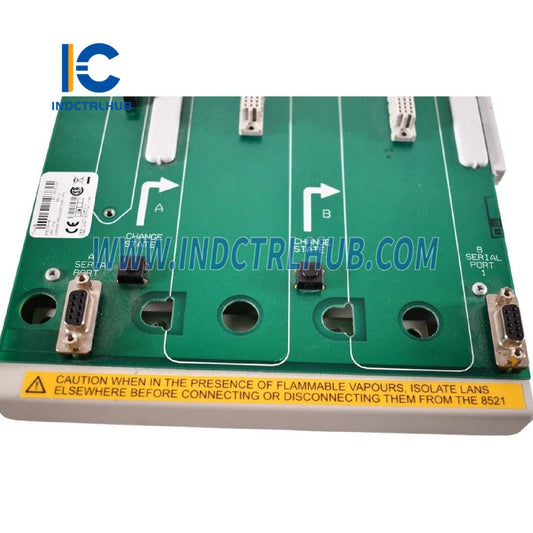 GE 8750-CA-NS PAC8000 Controller Carrier with Power Monitoring