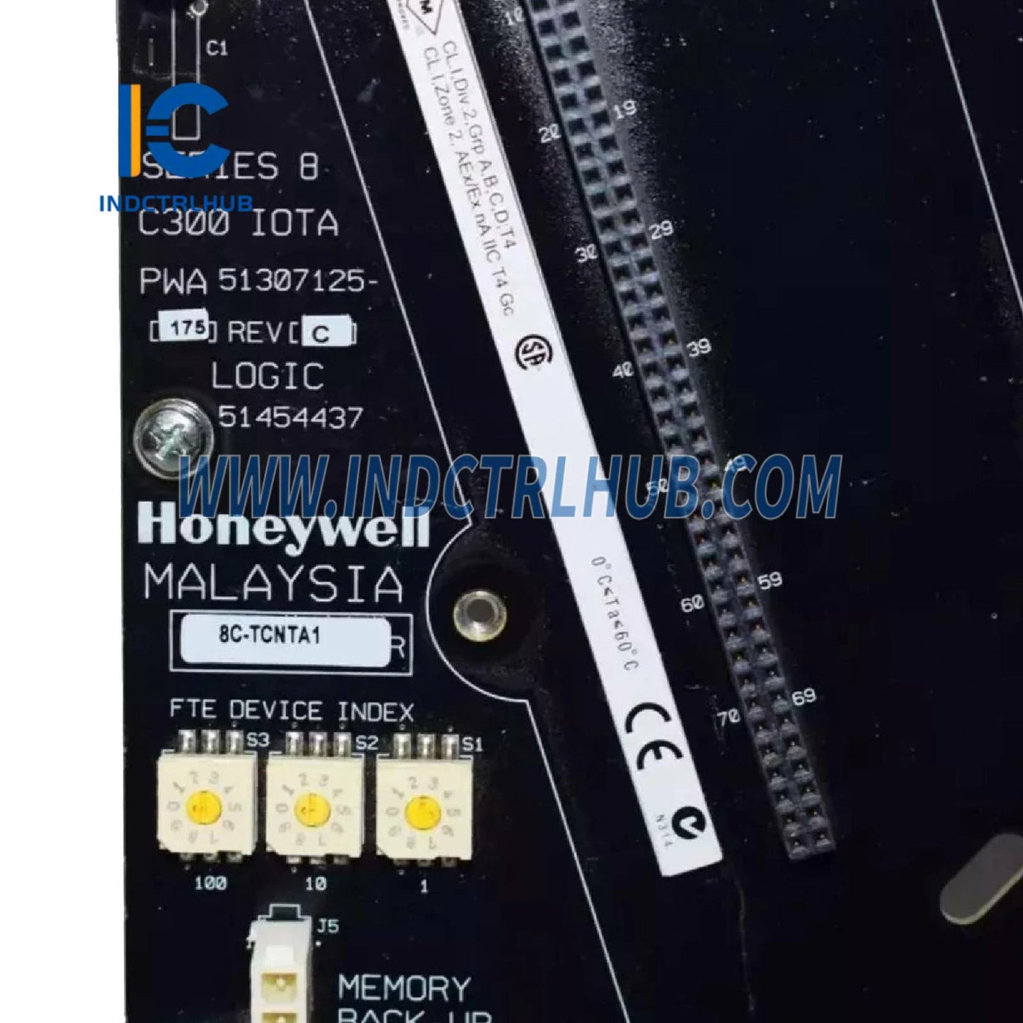 Honeywell 8C-TCNTA1 51307125-175 Series 8 C300 Controller IOTA