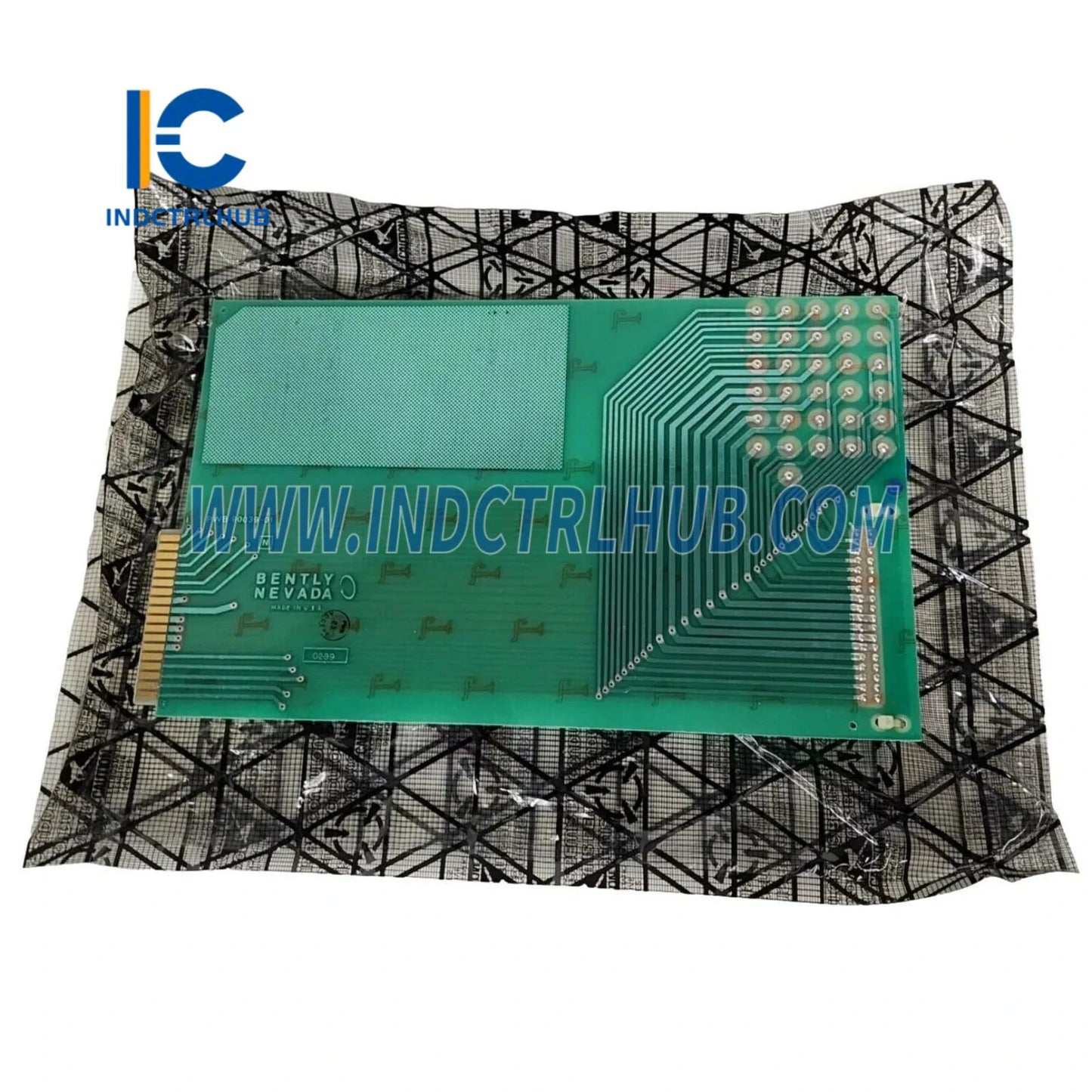 Technical View of Industrial Component Connector and details for