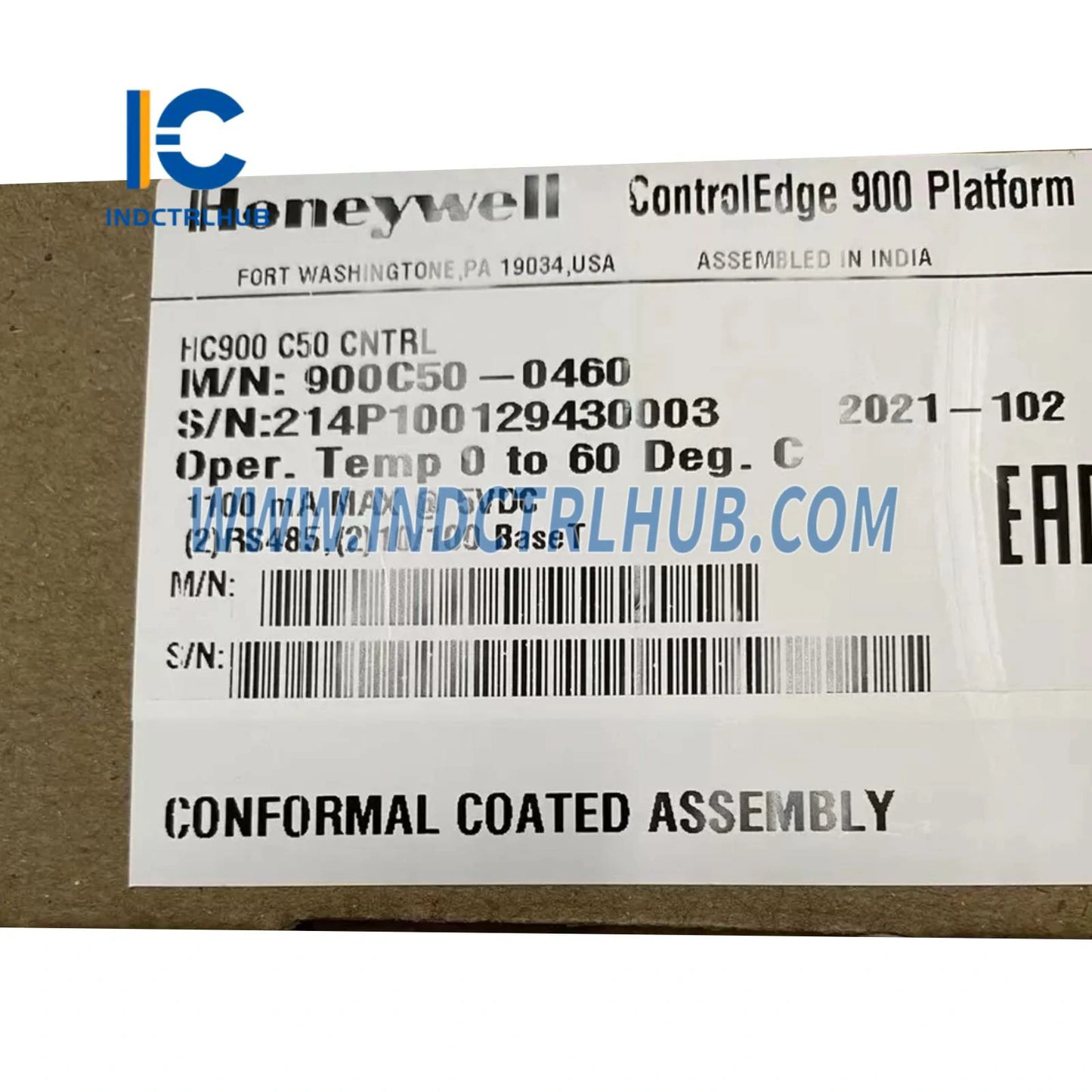 Honeywell 900C50-0460 ControlEdge HC900 C50 CPU modulis