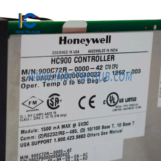 Honeywell 900C72R-0000-42 ControlEdge HC900 C70R CPU