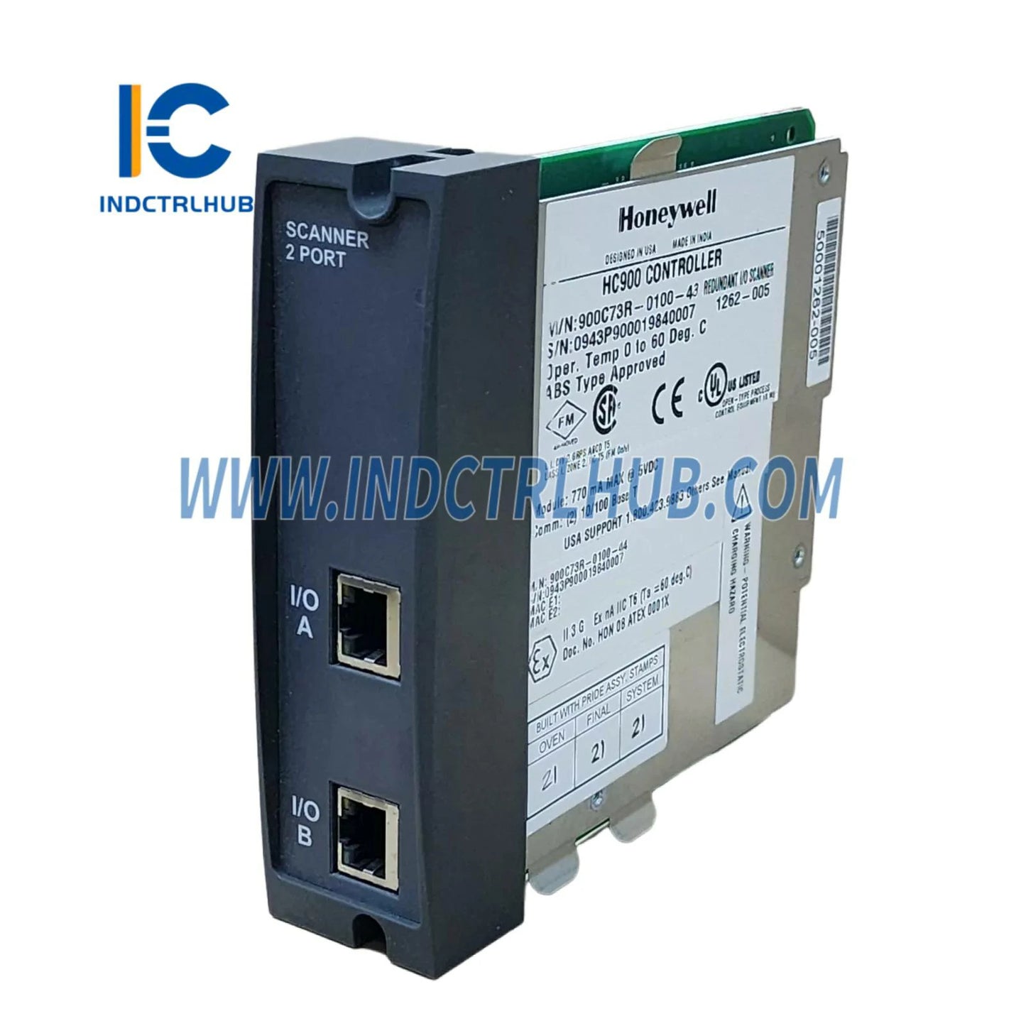 Module de scanner E/S redondant Honeywell 900C73R-0100-43